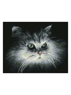 Diamond Painting "Shadow Cat - Diamond Dotz" - Vanaf 13 Jaar