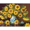 Diamond Painting "Sunflowers In A China Vase - Diamond Dotz" - Vanaf 8 Jaar -Gstar Kleding Winkel diamond dotz diamond painting sunflowers in a china vase diamond dotz vanaf 8 jaar