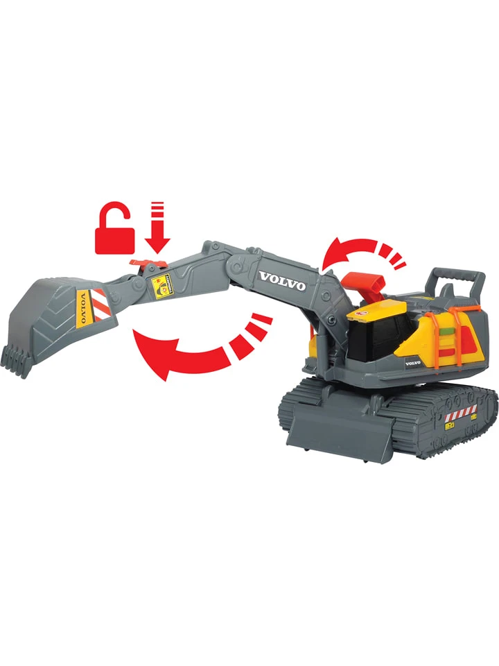 Dickie Graafmachine "Volvo Weight Lift Excavator" - Vanaf 3 Jaar 10 Dickie Graafmachine "Volvo Weight Lift Excavator" - Vanaf 3 Jaar - Afbeelding 8