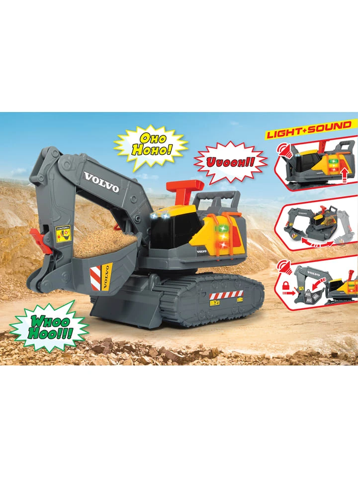 Dickie Graafmachine "Volvo Weight Lift Excavator" - Vanaf 3 Jaar 12 Dickie Graafmachine "Volvo Weight Lift Excavator" - Vanaf 3 Jaar - Afbeelding 10