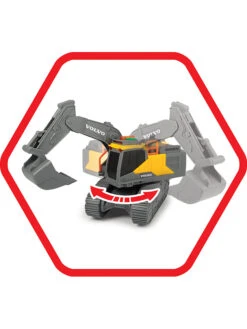 Dickie Rupsbandgraafmachine "Volvo Tracked Excavator" - Vanaf 3 Jaar 11 Dickie Rupsbandgraafmachine "Volvo Tracked Excavator" - Vanaf 3 Jaar -Gstar Kleding Winkel dickie rupsbandgraafmachine volvo tracked excavator vanaf 3 jaar 3