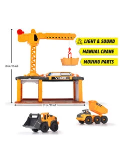 Dickie Speelset "Volvo Bouwstation" - Vanaf 3 Jaar -Gstar Kleding Winkel dickie speelset volvo bouwstation vanaf 3 jaar 1