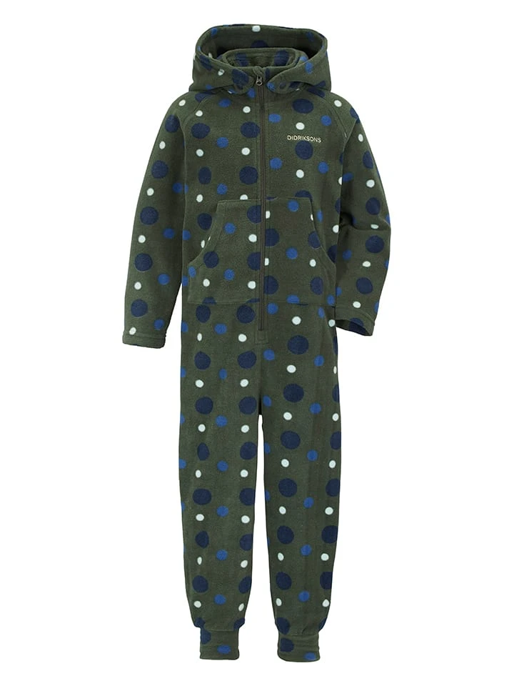 Fleece Jumpsuit "Monte" Kaki 3 Fleece Jumpsuit "Monte" Kaki