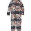 Fleece Jumpsuit "Monte" Meerkleurig