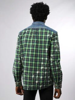 Blouse Groen/zwart -Gstar Kleding Winkel diesel clothes blouse groen zwart 1