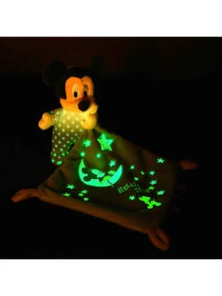 Knuffeldoek "Mickey" Lichtblauw - (L)35 Cm -Gstar Kleding Winkel disney mickey mouse knuffeldoek mickey lichtblauw l 35 cm 4