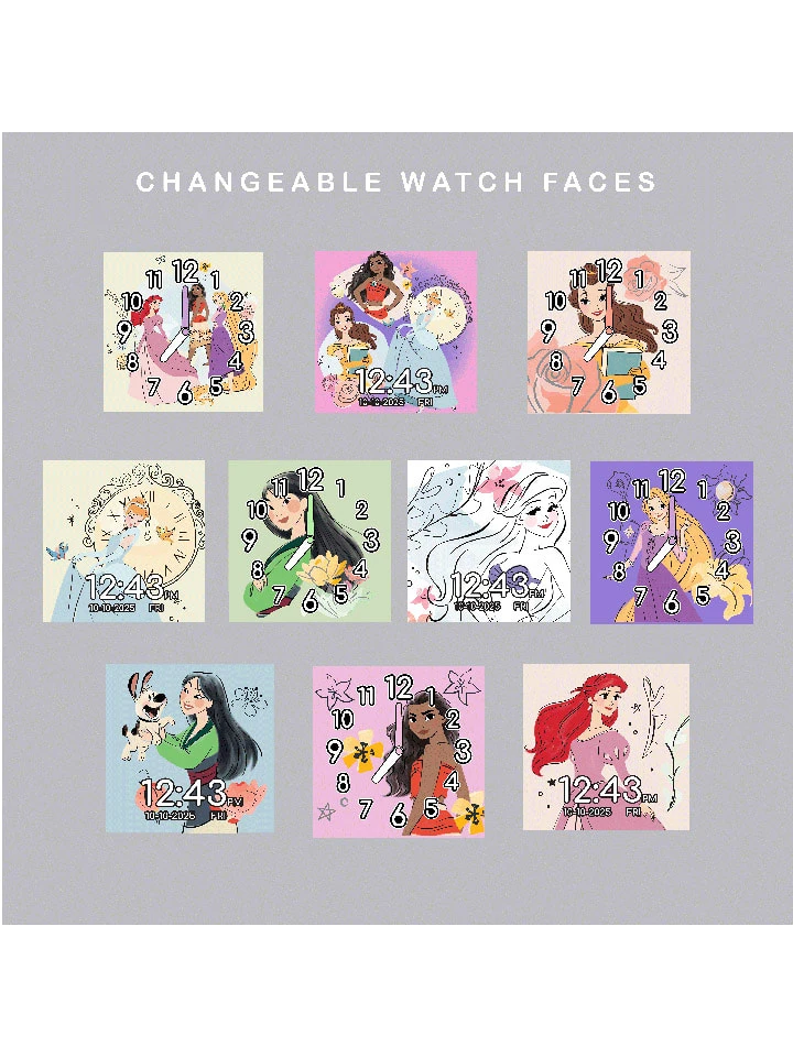 Disney Princess Smartwatch "Disney's Princess" Lichtroze 7 Disney Princess Smartwatch "Disney's Princess" Lichtroze - Afbeelding 5