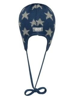 Gebreide Muts Blauw -Gstar Kleding Winkel doll gebreide muts blauw 1