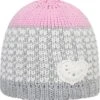Gebreide Muts Grijs/lichtroze -Gstar Kleding Winkel doll gebreide muts grijs lichtroze