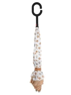 Paraplu Wit/beige - (L)58 Cm -Gstar Kleding Winkel duka paraplu wit beige l 58 cm 1