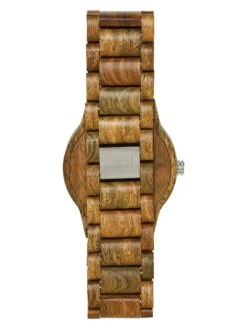 Kwartshorloge "Bonsai" Hout -Gstar Kleding Winkel earth wood kwartshorloge bonsai hout 1