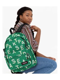 Eastpak Rugzak "Office Zippl'r" Groen/zwart - (B)29,5 X (H)44 X (D)22 Cm -Gstar Kleding Winkel eastpak rugzak office zipplr groen zwart b 29 5 x h 44 x d 22 cm 7