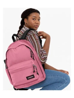 Eastpak Rugzak "Office Zippl'r" Roze/zwart - (B)29,5 X (H)44 X (D)22 Cm -Gstar Kleding Winkel eastpak rugzak office zipplr roze zwart b 29 5 x h 44 x d 22 cm 7