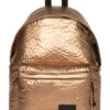 Eastpak Rugzak "Padded Pak'r" Goudkleurig/zwart - (B)30 X (H)40 X (D)18 Cm
