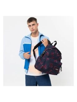 Eastpak Rugzak "Padded Zippl'r" Donkerblauw/bordeaux - (B)30 X (H)40 X (D)18 Cm -Gstar Kleding Winkel eastpak rugzak padded zipplr donkerblauw bordeaux b 30 x h 40 x d 18 cm 7