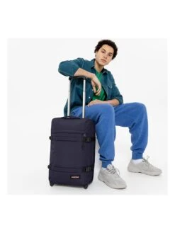 Eastpak Softcase-trolley "Transit'r S" Donkerblauw - (B)32,5 X (H)51 X (D)23 Cm -Gstar Kleding Winkel eastpak softcase trolley transitr s donkerblauw b 32 5 x h 51 x d 23 cm 6