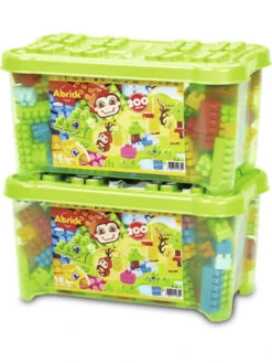 ECOIFFIER 200-delige Bouwstenenspeelset "Safari" Meerkleurig - Vanaf 18 Maanden -Gstar Kleding Winkel ecoiffier 200 delige bouwstenenspeelset safari meerkleurig vanaf 18 maanden 1