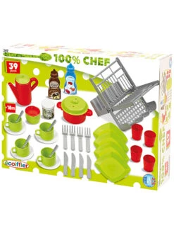 ECOIFFIER 39-delige Servies- En Bestekset - Vanaf 18 Maanden