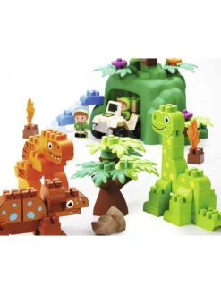 ECOIFFIER 87-delige Bouwstenenspeelset "Dinoland" Groen - Vanaf 18 Maanden -Gstar Kleding Winkel ecoiffier 87 delige bouwstenenspeelset dinoland groen vanaf 18 maanden 1