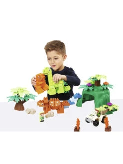 ECOIFFIER 87-delige Bouwstenenspeelset "Dinoland" Groen - Vanaf 18 Maanden -Gstar Kleding Winkel ecoiffier 87 delige bouwstenenspeelset dinoland groen vanaf 18 maanden 3