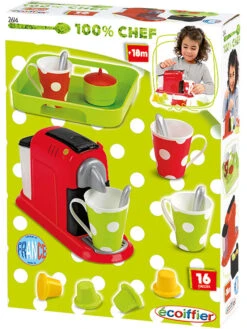 ECOIFFIER Espressomachine Met Accessoires - Vanaf 18 Maanden