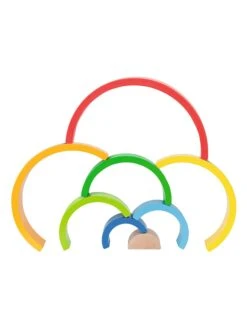 Eichhorn Sorteer- En Stapelspel "Regenboog" - Vanaf 12 Maanden -Gstar Kleding Winkel eichhorn sorteer en stapelspel regenboog vanaf 12 maanden 4