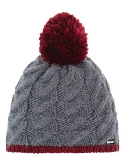 Eisbär Muts "Asteria" Grijs/rood