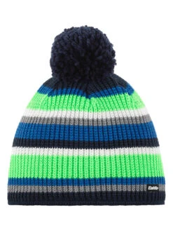 Eisbär Muts "Clip Pompon" Groen/blauw