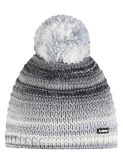 Eisbär Muts "Mikata Pompon" Wit/grijs