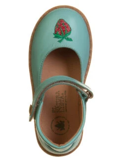 El Naturalista Leren Ballerina's Met Bandje "Helmet" Mintgroen -Gstar Kleding Winkel el naturalista leren ballerinas met bandje helmet mintgroen 3