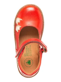 El Naturalista Leren Ballerina's Met Bandje "Helmet" Rood -Gstar Kleding Winkel el naturalista leren ballerinas met bandje helmet rood 3