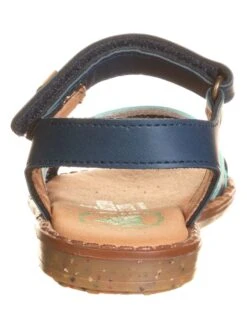 El Naturalista Leren Sandalen "Atenas" Donkerblauw/mintgroen -Gstar Kleding Winkel el naturalista leren sandalen atenas donkerblauw mintgroen 2