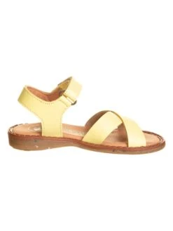 El Naturalista Leren Sandalen "Atenas" Geel -Gstar Kleding Winkel el naturalista leren sandalen atenas geel 1