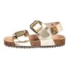 El Naturalista Leren Sandalen "Incógnito" Goudkleurig -Gstar Kleding Winkel el naturalista leren sandalen incognito goudkleurig
