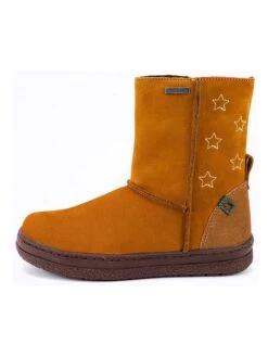 El Naturalista Leren Winterlaarzen Camel