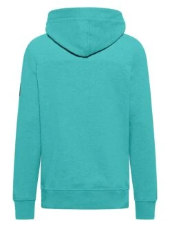 Elbsand Hoodie "Jorik" Turquoise -Gstar Kleding Winkel elbsand hoodie jorik turquoise 1