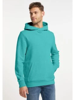 Elbsand Hoodie "Jorik" Turquoise -Gstar Kleding Winkel elbsand hoodie jorik turquoise 2