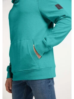 Elbsand Hoodie "Jorik" Turquoise -Gstar Kleding Winkel elbsand hoodie jorik turquoise 6