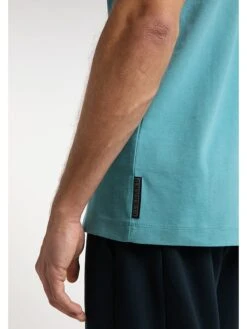 Elbsand Shirt "Finn" Turquoise -Gstar Kleding Winkel elbsand shirt finn turquoise 5