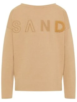 Elbsand Sweatshirt "Ajuna" Camel -Gstar Kleding Winkel elbsand sweatshirt ajuna camel 1