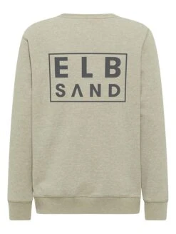 Elbsand Sweatshirt "Arnd" Kaki -Gstar Kleding Winkel elbsand sweatshirt arnd kaki 1