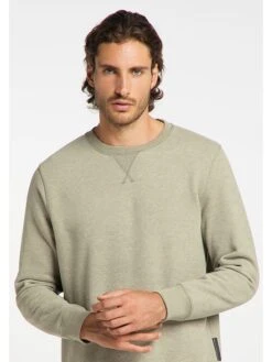 Elbsand Sweatshirt "Arnd" Kaki -Gstar Kleding Winkel elbsand sweatshirt arnd kaki 2