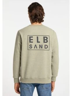 Elbsand Sweatshirt "Arnd" Kaki -Gstar Kleding Winkel elbsand sweatshirt arnd kaki 3