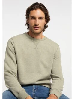 Elbsand Sweatshirt "Arnd" Kaki -Gstar Kleding Winkel elbsand sweatshirt arnd kaki 4