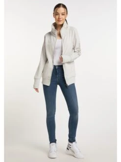 Elbsand Sweatvest "Alvane" Lichtgrijs -Gstar Kleding Winkel elbsand sweatvest alvane lichtgrijs 2