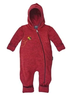Elkline Fleece Pakje "Just Bee" Rood -Gstar Kleding Winkel elkline fleece pakje just bee rood 1