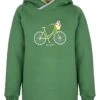 Elkline Hoodie "Keep It" Groen -Gstar Kleding Winkel elkline hoodie keep it groen