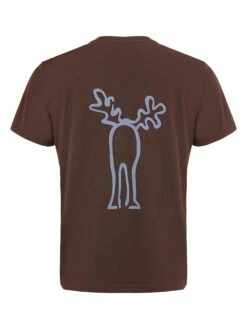 Elkline Shirt "Rudolf" Bruin -Gstar Kleding Winkel elkline shirt rudolf bruin 1