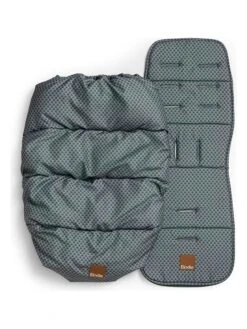 Elodie Details 2-delige Set: Zitmatje En Voetenzak "Turquoise Nouveau" Turquoise -Gstar Kleding Winkel elodie details 2 delige set zitmatje en voetenzak turquoise nouveau turquoise 2