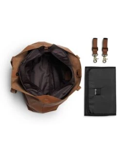 Elodie Details Leren Luiertas Lichtbruin - (B)39 X (H)31 X (D)16 Cm -Gstar Kleding Winkel elodie details leren luiertas lichtbruin b 39 x h 31 x d 16 cm 1